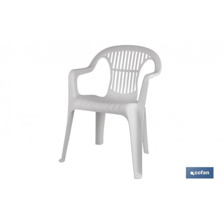 Silla Monobloc respaldo bajo Cofan