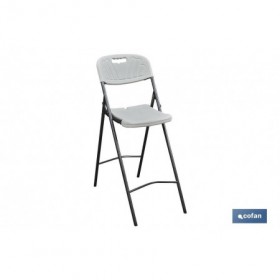 SILLA ALTA PLEGABLE BLANCA Cofan