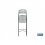 SILLA ALTA PLEGABLE BLANCA Cofan
