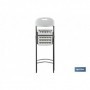 SILLA ALTA PLEGABLE BLANCA Cofan