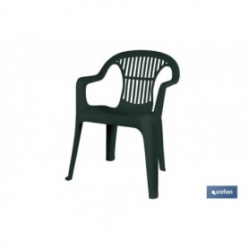 Silla Monobloc respaldo bajo Cofan