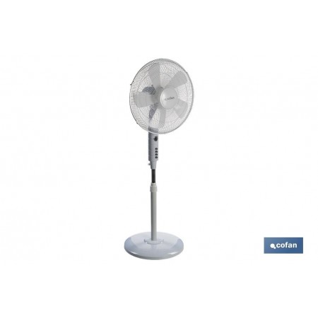 Ventilador de pie Con Temporizador Cofan Modelo Ábrego