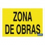 ▷ Cartel Zona de obras | Ferreidea