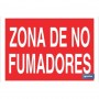 ▷ Cartel Zona de no fumadores | Ferreidea
