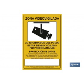 ▷ Cartel de videovigilancia ley orgánica 15/1999 de protección de datos | Ferreidea