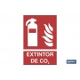 ▷ Cartel Extintor CO2 | Ferreidea