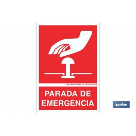 ▷ Cartel Parada de Emergencia -¡Las Mejores Ofertas!- | Ferreidea