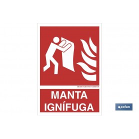 ▷ Señal Manta ignifuga | Ferreidea