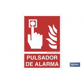 ▷ Cartel Pulsador de alarma | Ferreidea