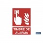▷ Cartel Luminiscente Timbre de alarma | Ferreidea