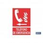 ▷ Cartel Teléfono de emergencia Izquierda | Ferreidea