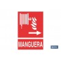 ▷ Cartel Manguera de Incendios Derecha | Ferreidea