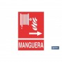 ▷ Cartel Manguera de Incendios Derecha | Ferreidea