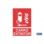 ▷ Señal Carro extintor Color rojo | Ferreidea