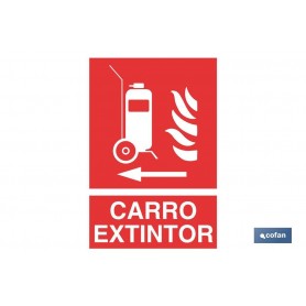 ▷ Señal Carro extintor Color rojo | Ferreidea