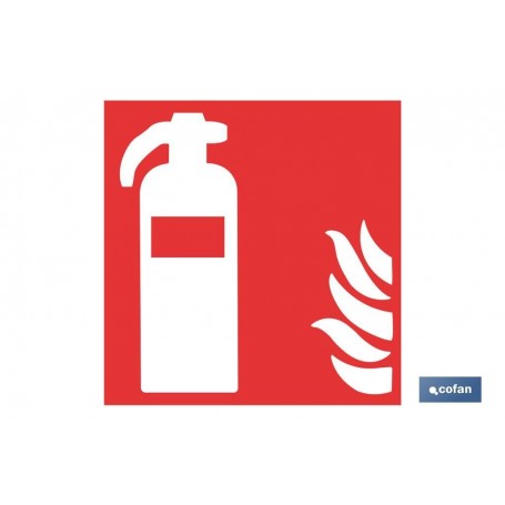 ▷ Cartel Extintor de incendios Pictograma | Ferreidea