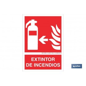 ▷ Cartel Extintor de incendios Izquierda | Ferreidea
