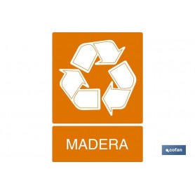 ▷ Cartel Reciclaje Madera | Ferreidea