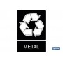 ▷ Cartel Reciclaje metal | Ferreidea