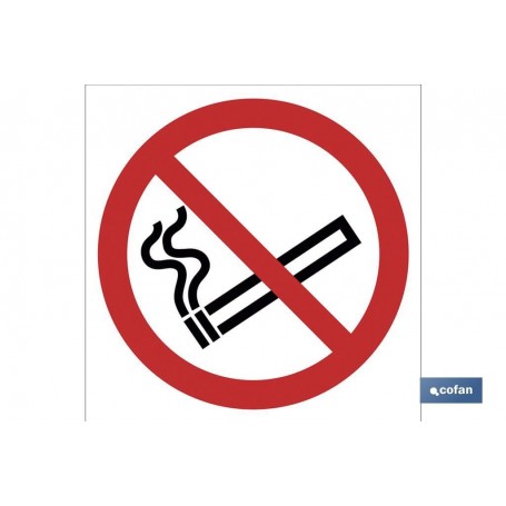 ▷ Cartel Prohibido fumar varias medidas y materiales | Ferreidea