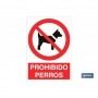 ▷ Cartel Prohibido perros Con Imagen y Texto | Ferreidea