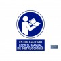 ▷ Cartel Leer Manual Instrucciones | Ferreidea