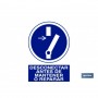 ▷ Cartel Desconectar antes reparar | Ferreidea