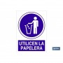 ▷ Señal Utilicen la papelera | Ferreidea