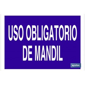 ▷ Cartel Uso obligatorio de mandil | Ferreidea