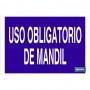 ▷ Cartel Uso obligatorio de mandil | Ferreidea
