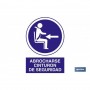 ▷ Señal Abrocharse cinturón de seguridad | Ferreidea