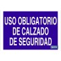 ▷ Cartel Uso obligatorio de calzado de seguridad | Ferreidea