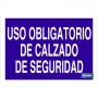 ▷ Cartel Uso obligatorio de calzado de seguridad | Ferreidea