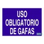 ▷ Cartel Uso obligatorio de gafas | Ferreidea