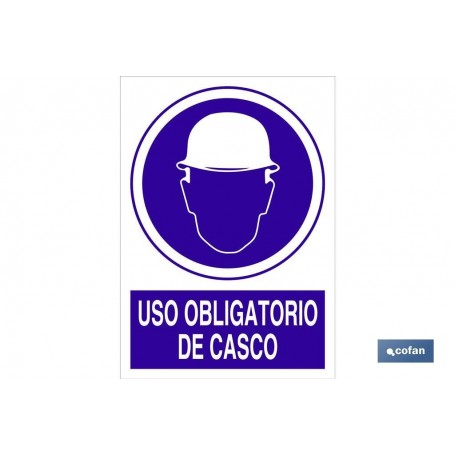 ▷ Señal Uso obligatorio de casco | Ferreidea