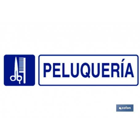▷ Cartel PELUQUERIA | Ferreidea