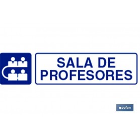 ▷ Cartel SALA PROFESORES | Ferreidea