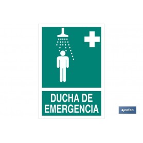 ▷ Cartel Ducha de Emergencia | Ferreidea