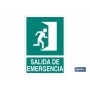 ▷ Señal salida de emergencia derecha luminiscente | Ferreidea