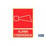 ▷ Cartel Alarma D'Emergencia | Ferreidea