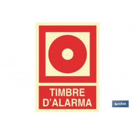 ▷ Cartel Timbre D'Alarma | Ferreidea