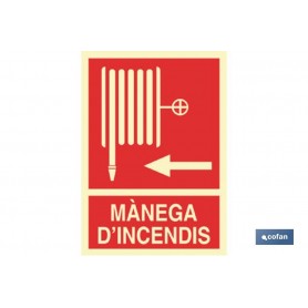 ▷ Cartel Mànega D'incendis esquerra | Ferreidea