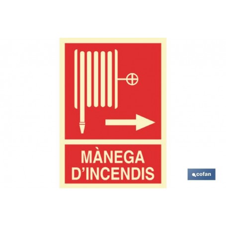 ▷ Cartel Mànega D'incendis dreta | Ferreidea