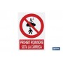 ▷ Cartel Prohibit romandre sota la carrega | Ferreidea