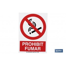 ▷ Cartel Prohibit fumar | Ferreidea