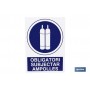 ▷ Cartel Obligatori Subjectar Ampolles | Ferreidea