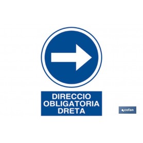 ▷ Cartel Obligatori Dreta | Ferreidea