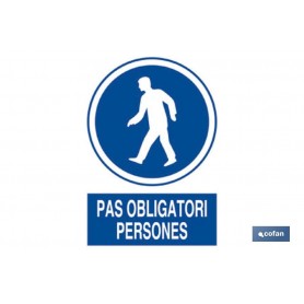 ▷ Cartel Obligatori Persones | Ferreidea