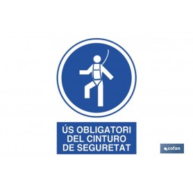 ▷ Cartel Obligatori Cinturo Seguretat | Ferreidea