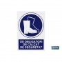 ▷ Cartel Obligatori Calcat Seguretat | Ferreidea